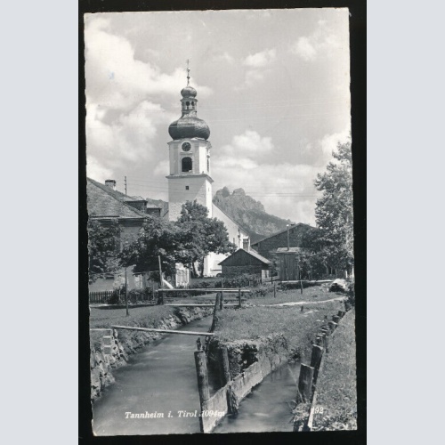 AK aus Tannheim in Tirol (1822)