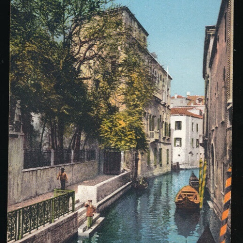 AK aus Venezia Giardino e Palazzo Van Axel Italien (1257)