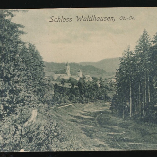 AK aus Waldhausen mit Schloss Oberösterreich (2035)