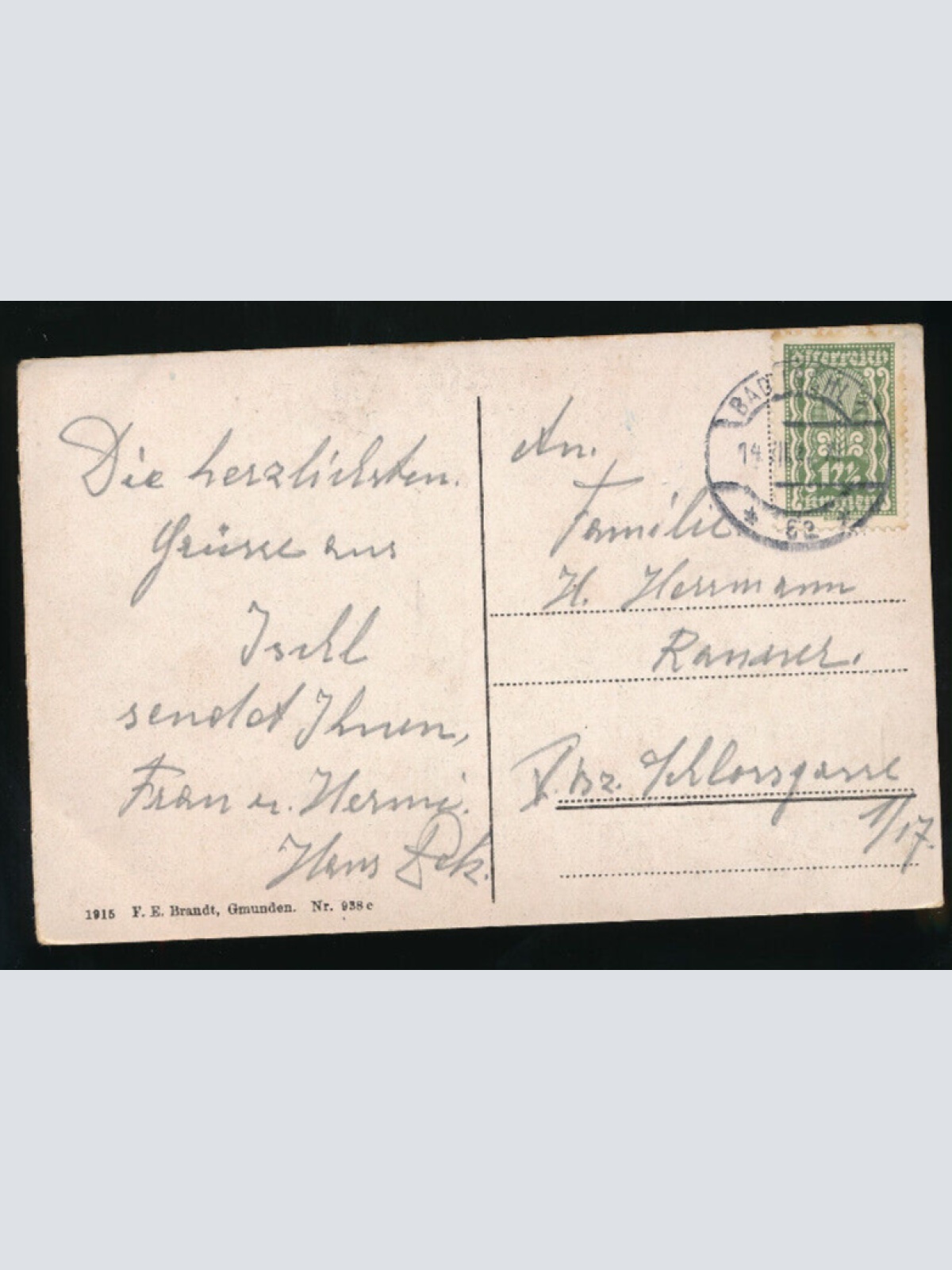 AK aus Bad Ischl Oberösterreich (2025)