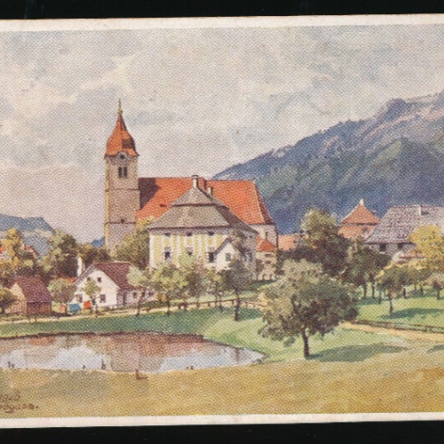 Künstler-Karte von Hans Schmögasse aus Molln Oberösterreich (2025)