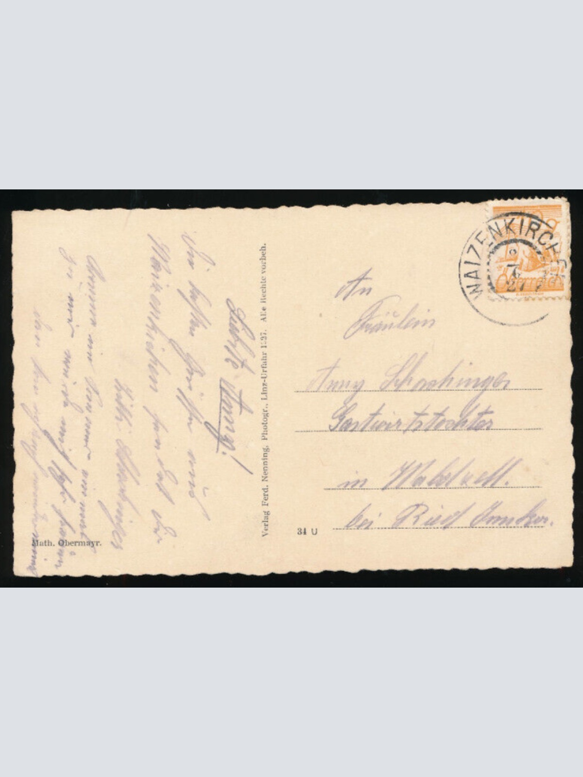 AK aus Waizenkirchen Oberösterreich (2078)