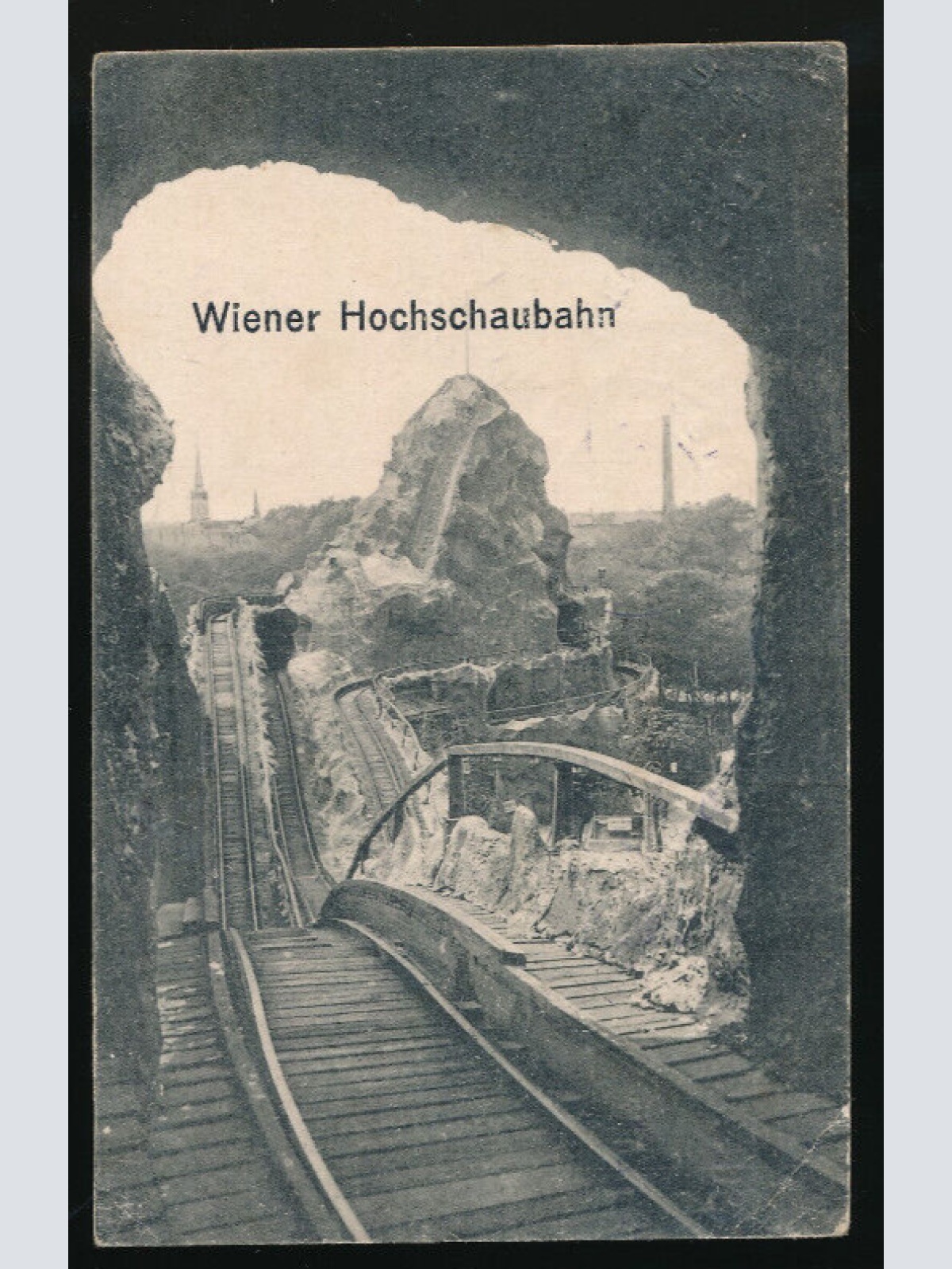 AK aus Wien Wiener Hochschaubahn (2064)