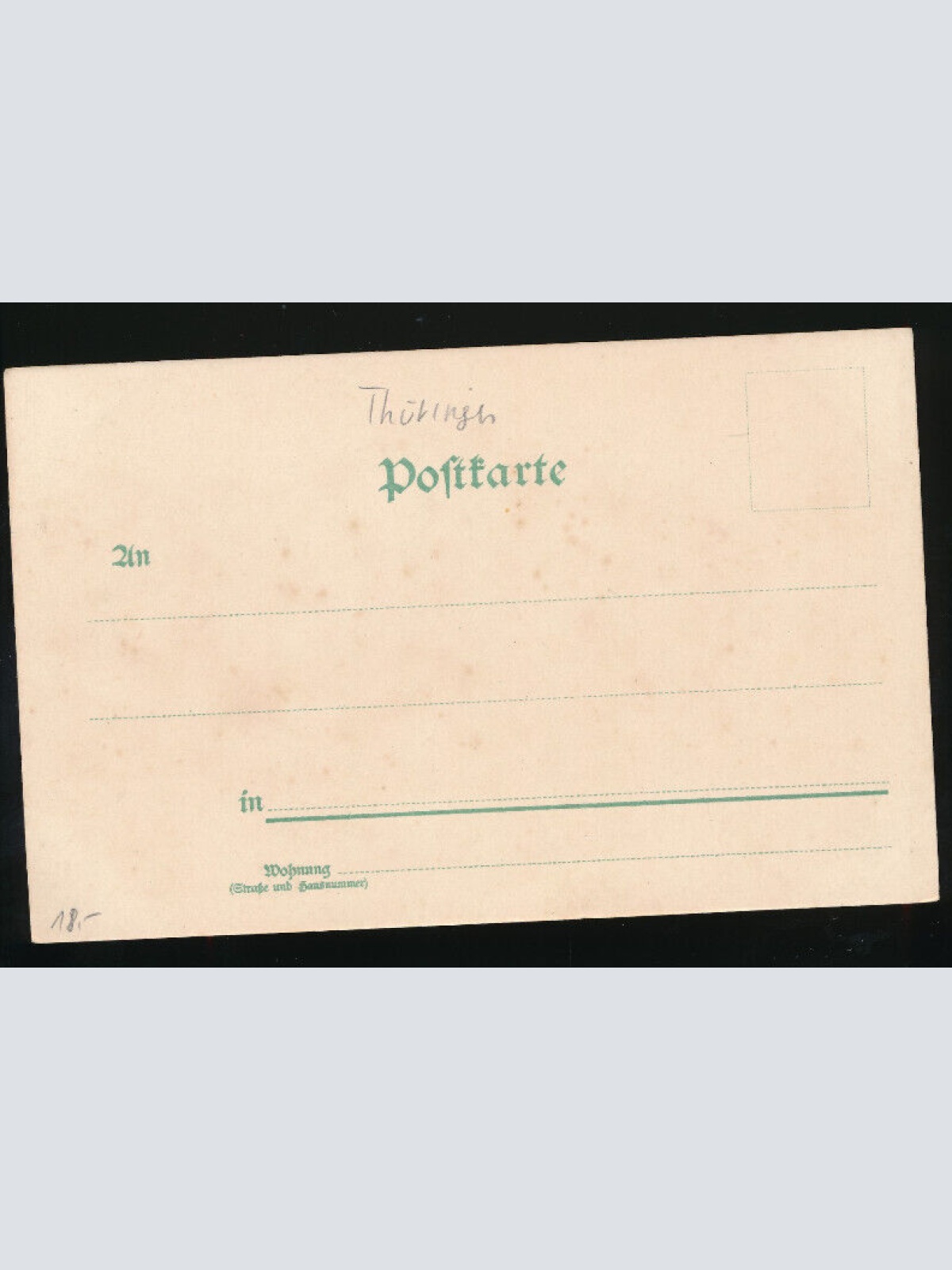 AK gruss aus Eisenach Thüringen (1866)