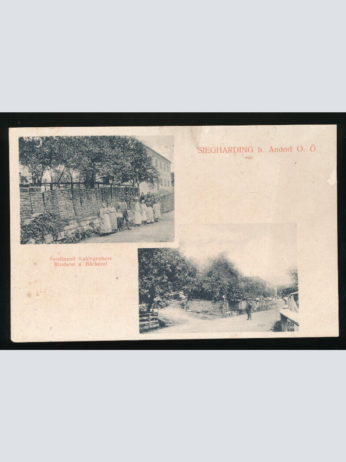AK aus Siegharding bei Andorf Oberösterreich (2344)