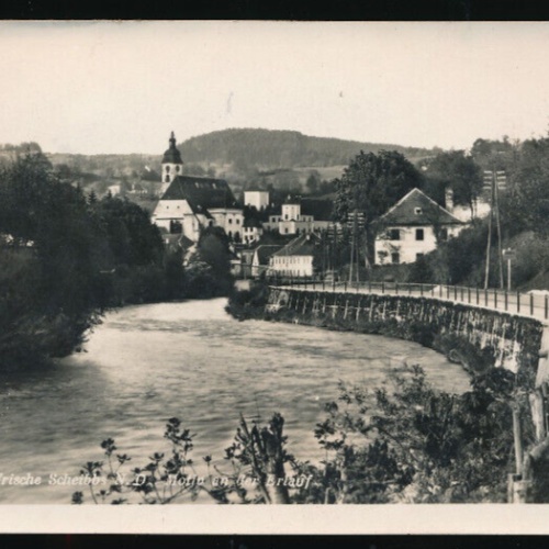AK aus Scheibbs mit Erlauf Niedrösterreich (2318)