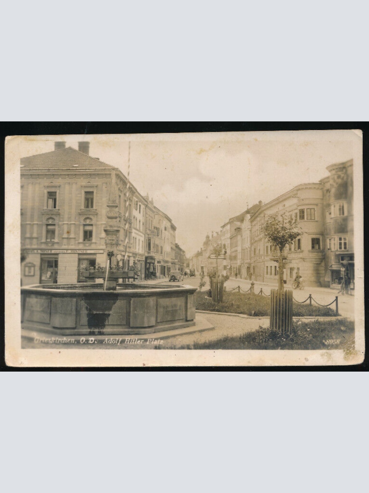 AK aus Grieskirchen mit A.H. Platz Oberösterreich (2421)