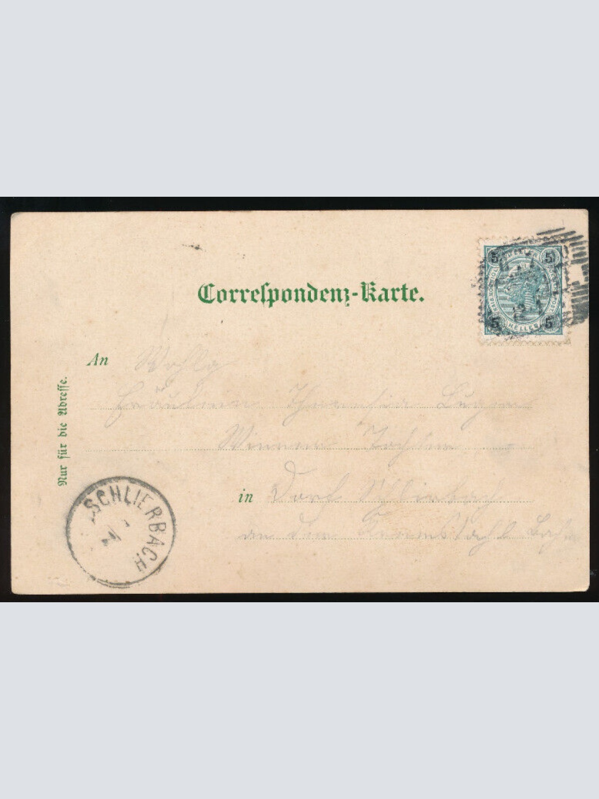 Litho-Karte gruss aus Ischl Oberösterreich (2306)