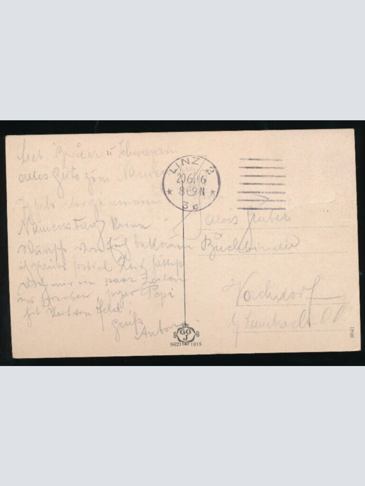 AK aus Linz an der Donau Bauernberg Oberösterreich (2243)