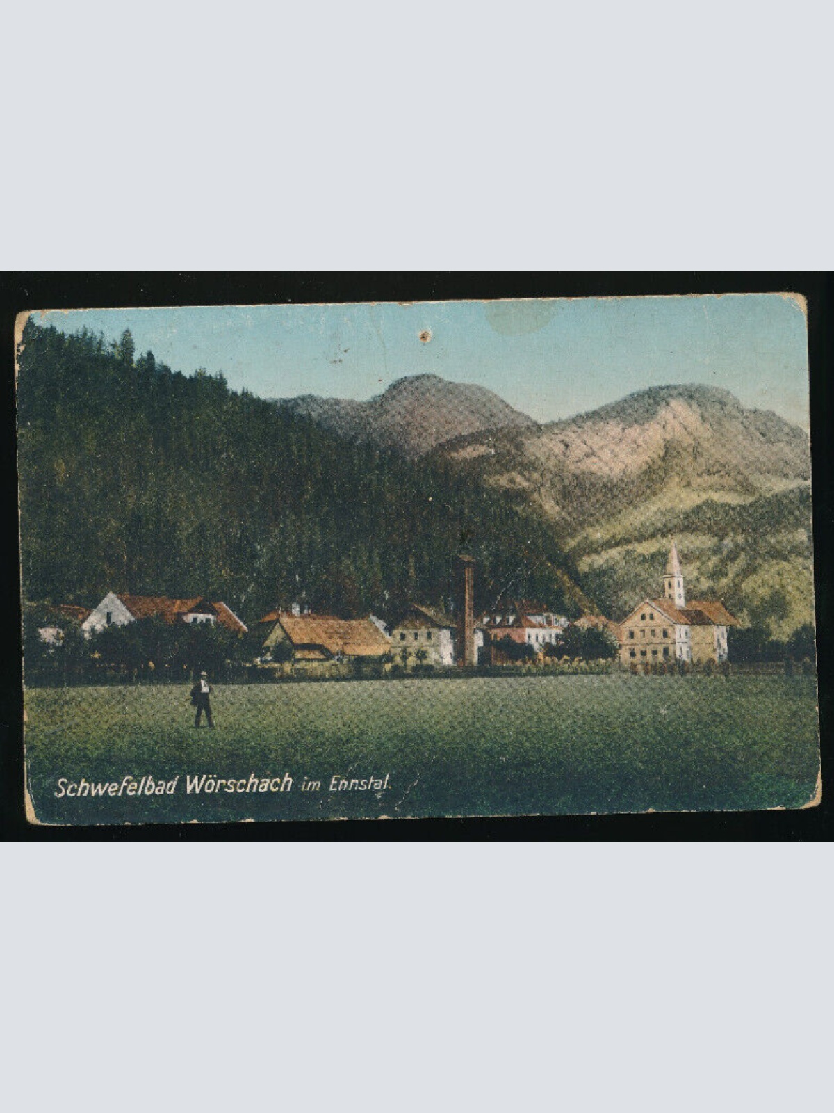 AK vom Schwefelbad Wörschach Steiermark (2323)