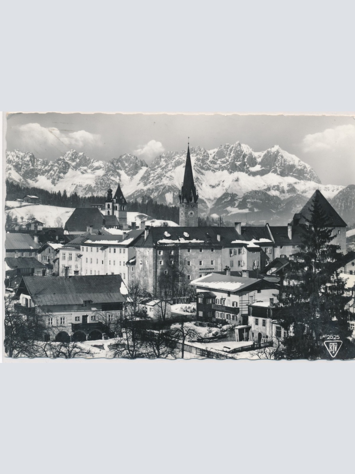 AK, Kitzbühel gegen Kaisergebirge, Tirol (S71)