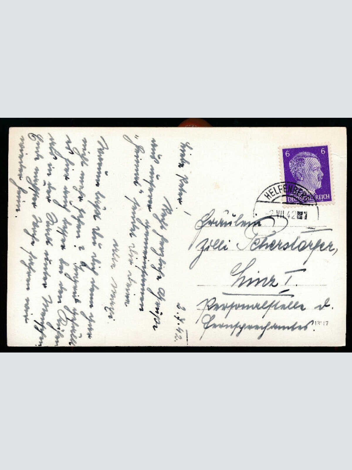 AK aus Steinerne - Mühl bei Helfenberg mit Sägerwerk Oberösterreich (2434)