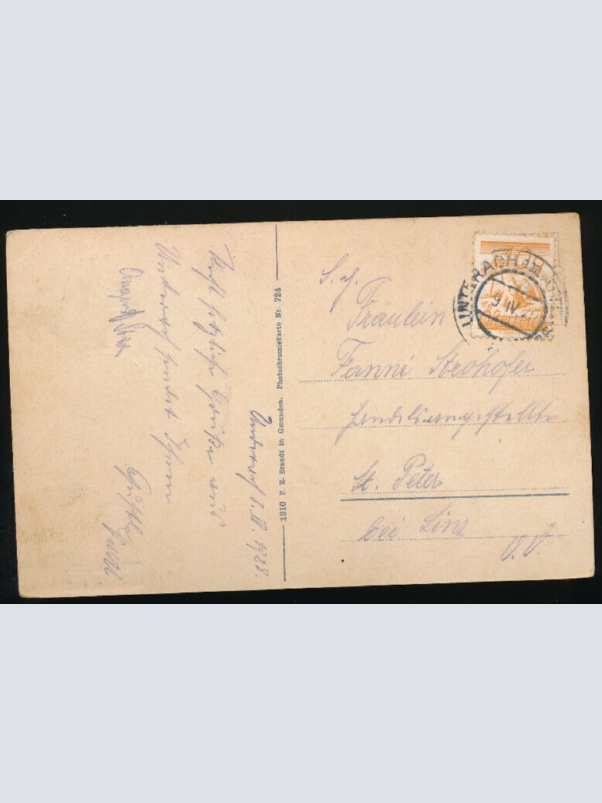 AK aus Burgbachau bei Underach Oberösterreich (2444)