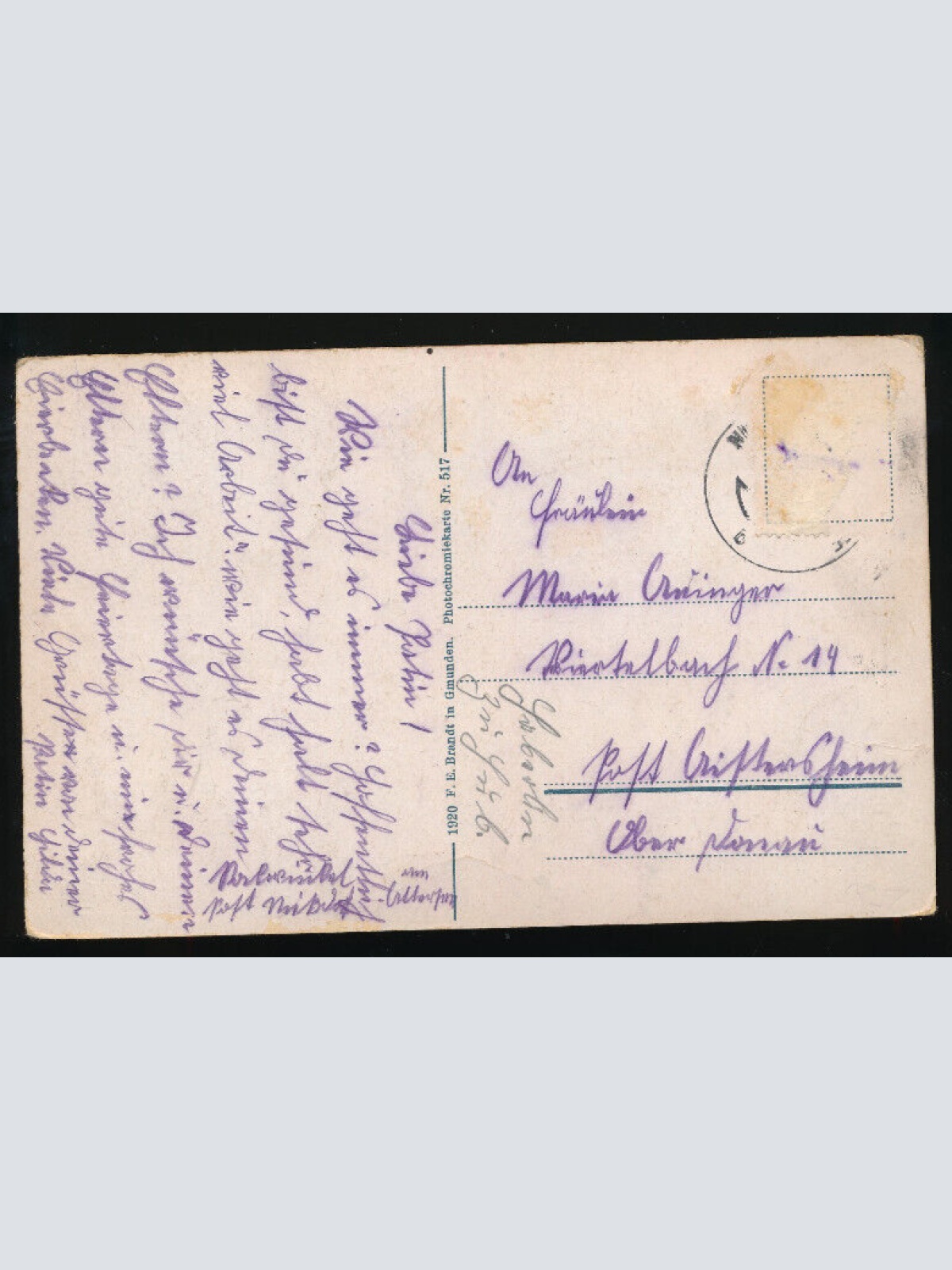 AK aus Stockwinkel am Attersee Oberösterreich (2441)