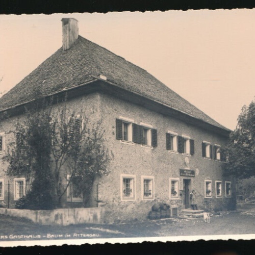 AK aus Attergau mit Gasthaus Schachinger Oberösterreich (2500)