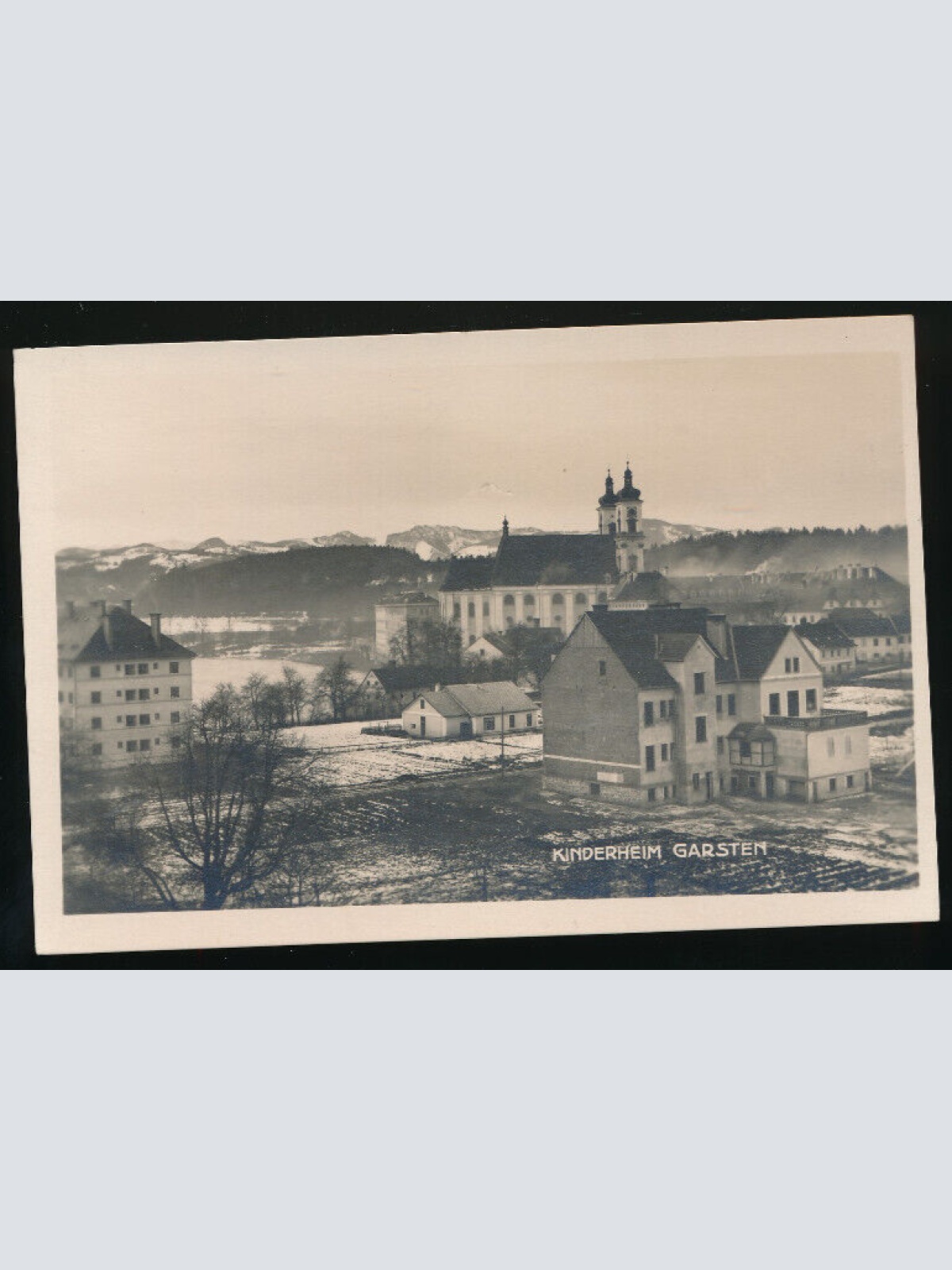 AK aus Garsten mit Kinderheim Oberösterreich (2413)