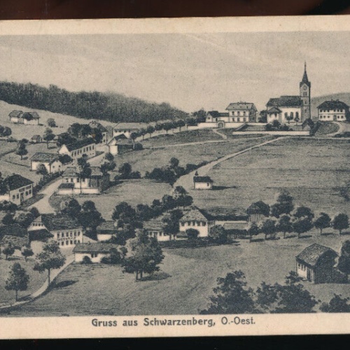 AK aus Schwarzenberg Oberösterreich (2455)