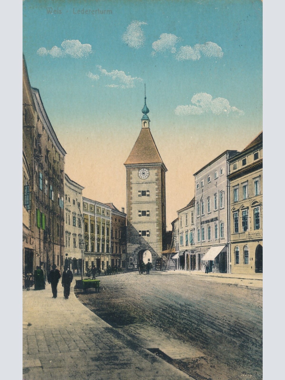 AK, Wels, Ledererturm, Oberösterreich (S176)