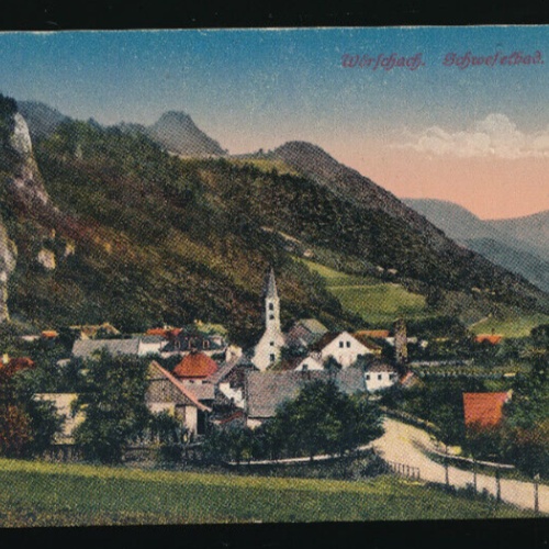 AK aus Wörschach mit Schwefelbad Steiermark (2780)