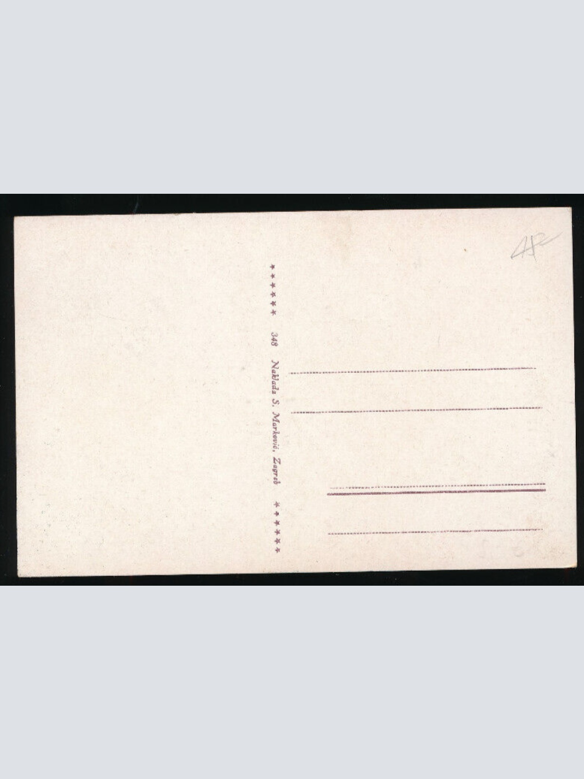 AK aus Zagreb Akademicki Kroatien (2775)