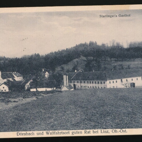 AK aus Dörnbach und Wallfahrtsort bei Linz Oberösterreich (2242)