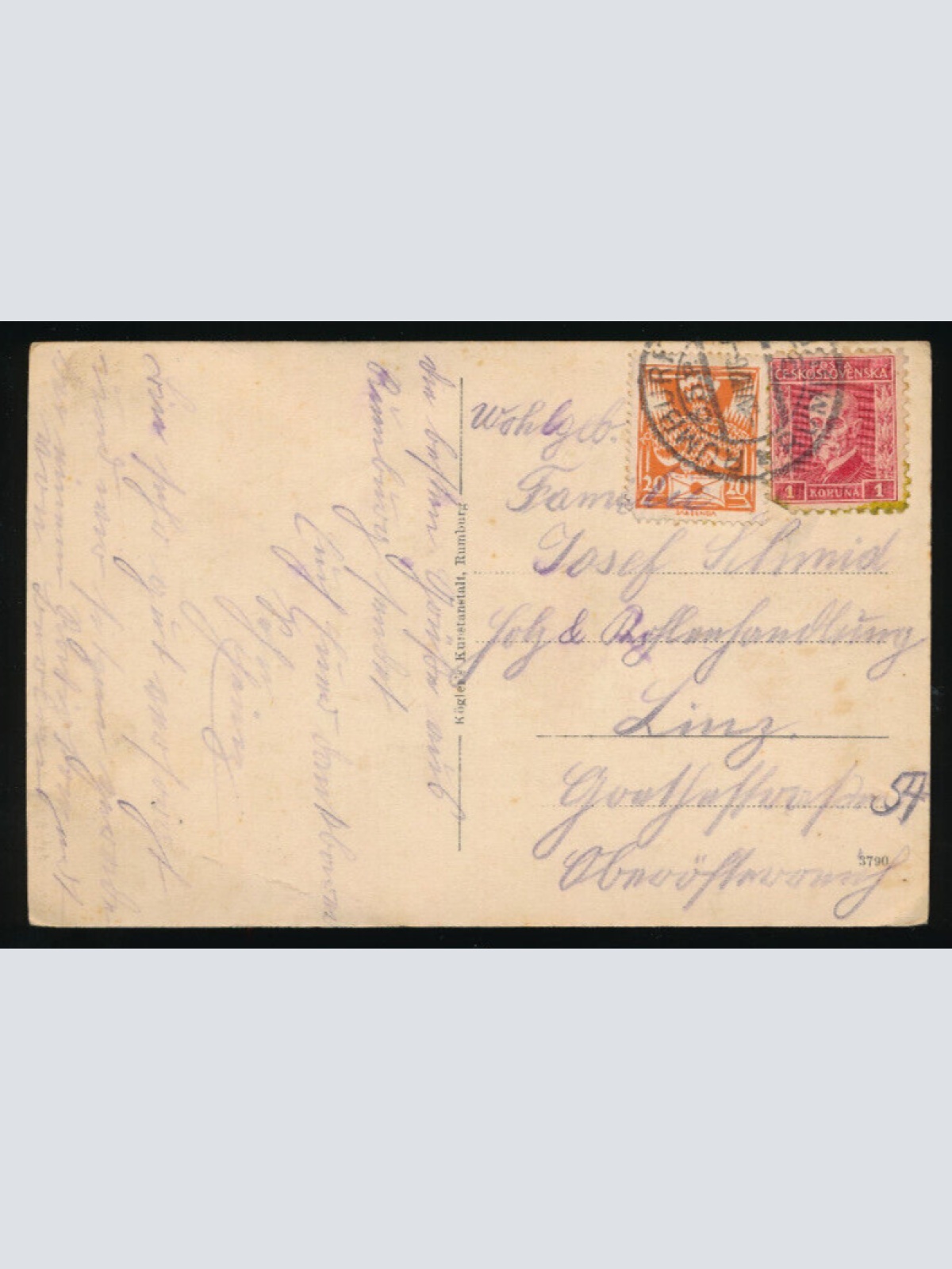 AK aus Rumburg Tschechoslowakei (2765)