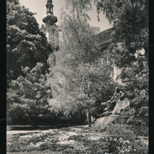 AK aus Linz an der Donau Adalbert Stifter Denkmal Oberösterreich (2819)