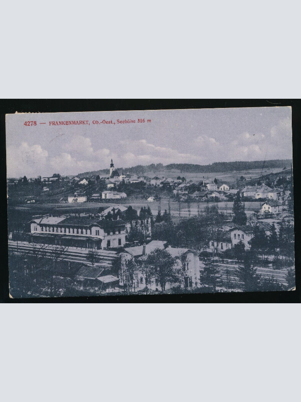 AK aus Frankenmarkt Oberösterreich (2813)