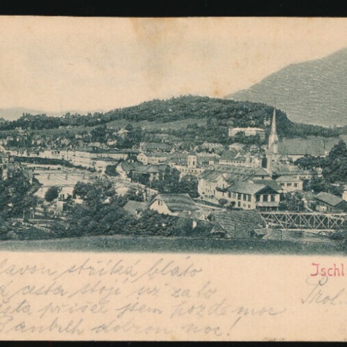 Relief - Karte aus Ischl Oberösterreich (2138)