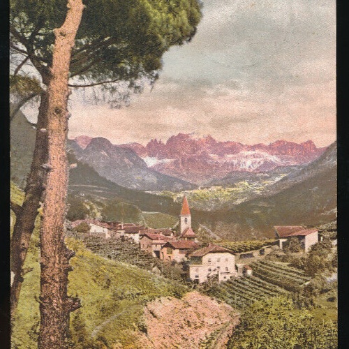 AK aus Bozen - Bolzano S.Maddalena e il Catinaccio Italien (2119)