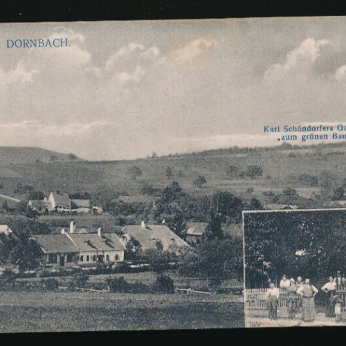 AK gruss aus Dornbach Niederösterreich (2832)