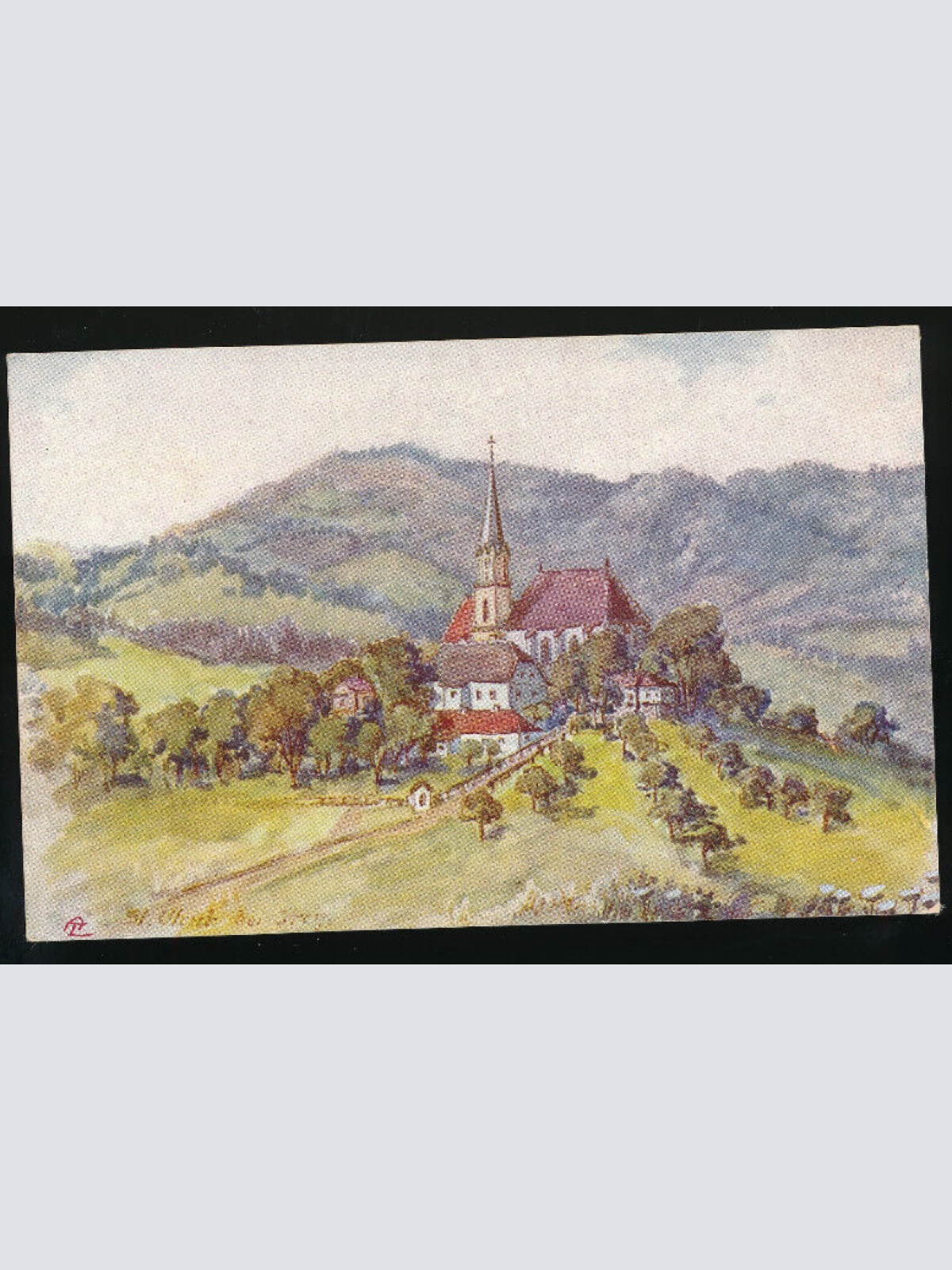 AK gruss aus St.Ulrich Oberösterreich (2178)