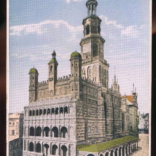 AK aus Poznan Ratusz Polen (3089)