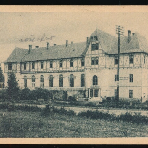 AK aus Vysoke Tatry mit Hotel Lommnica Slowakei (3083)