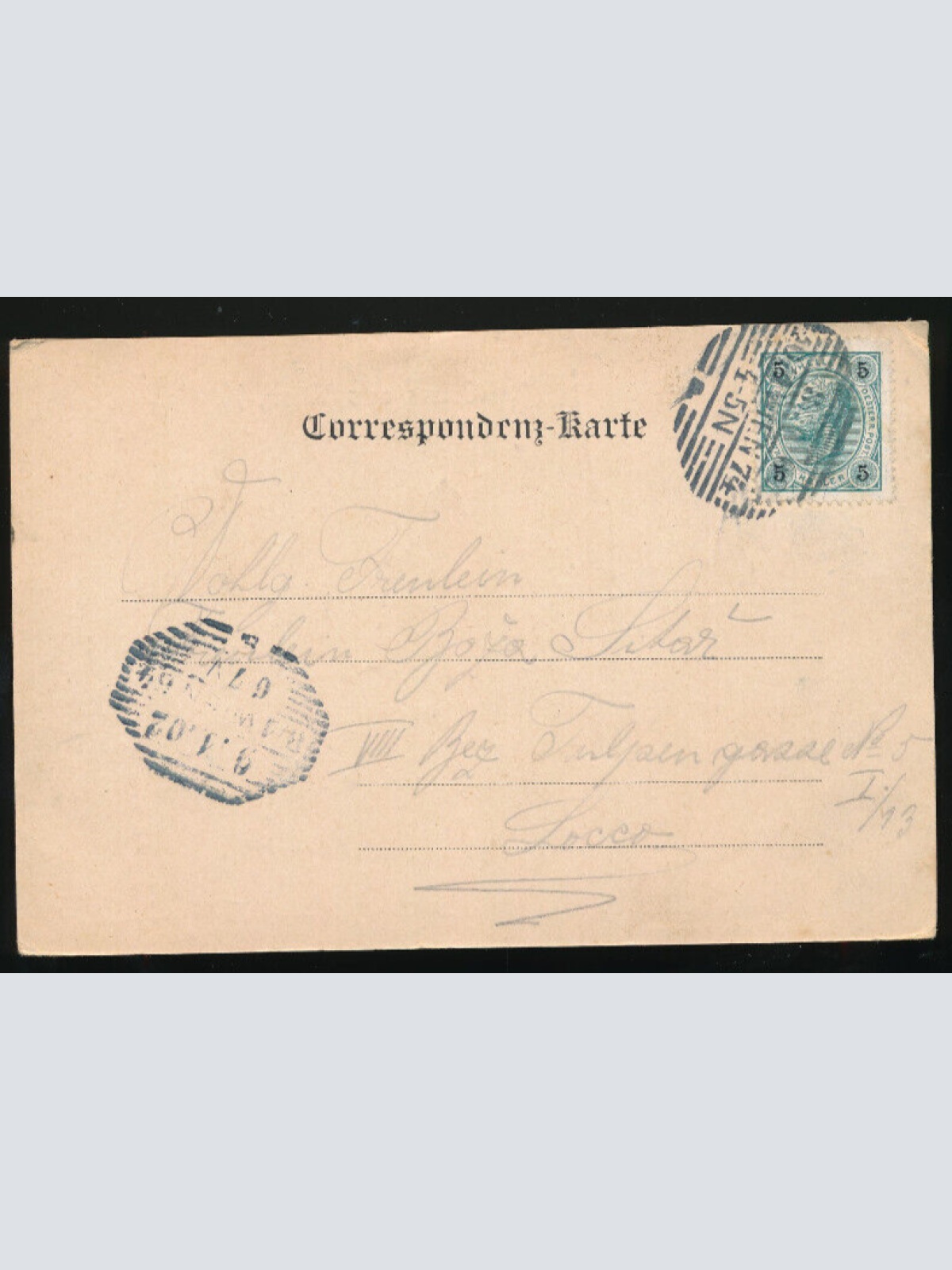 AK gruss aus Wien mit St. Antonskirche (3022)