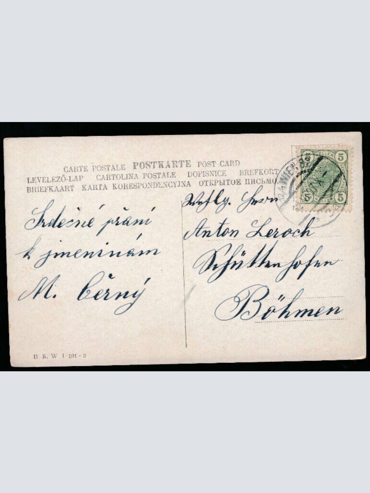 AK aus Wien Hofoper (3024)