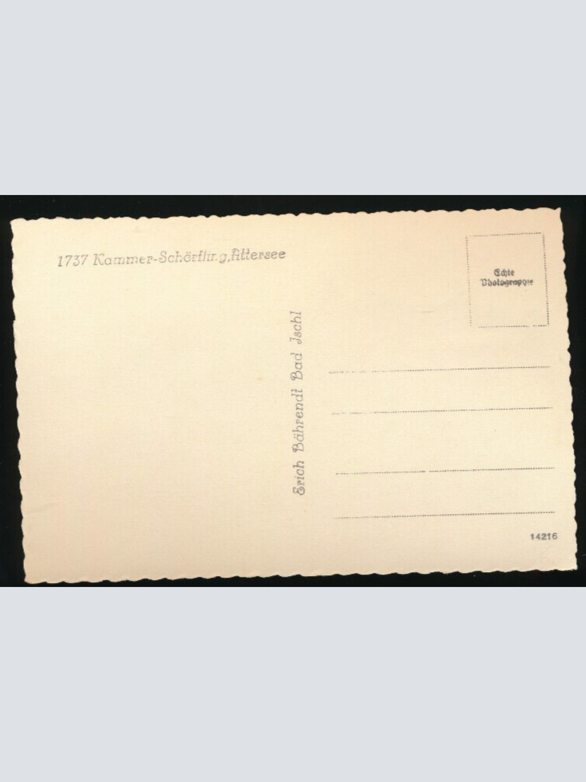 AK aus Kammer - Schörfling Oberösterreich (2843)