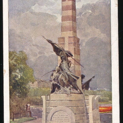 AK aus Wien mit Denkmal. Wien (P2868)