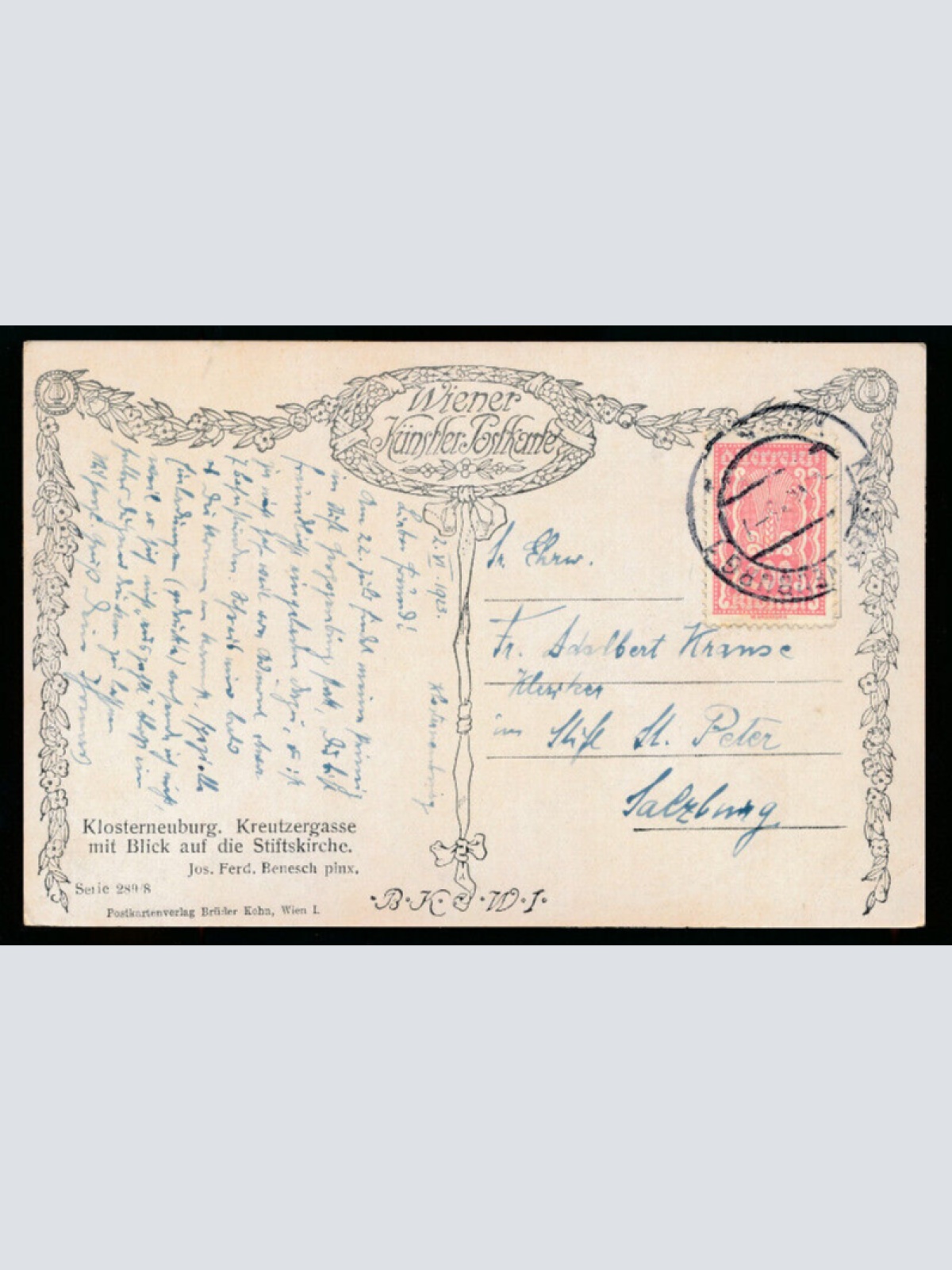 AK aus Klosterneuburg Niederösterreich (2829)