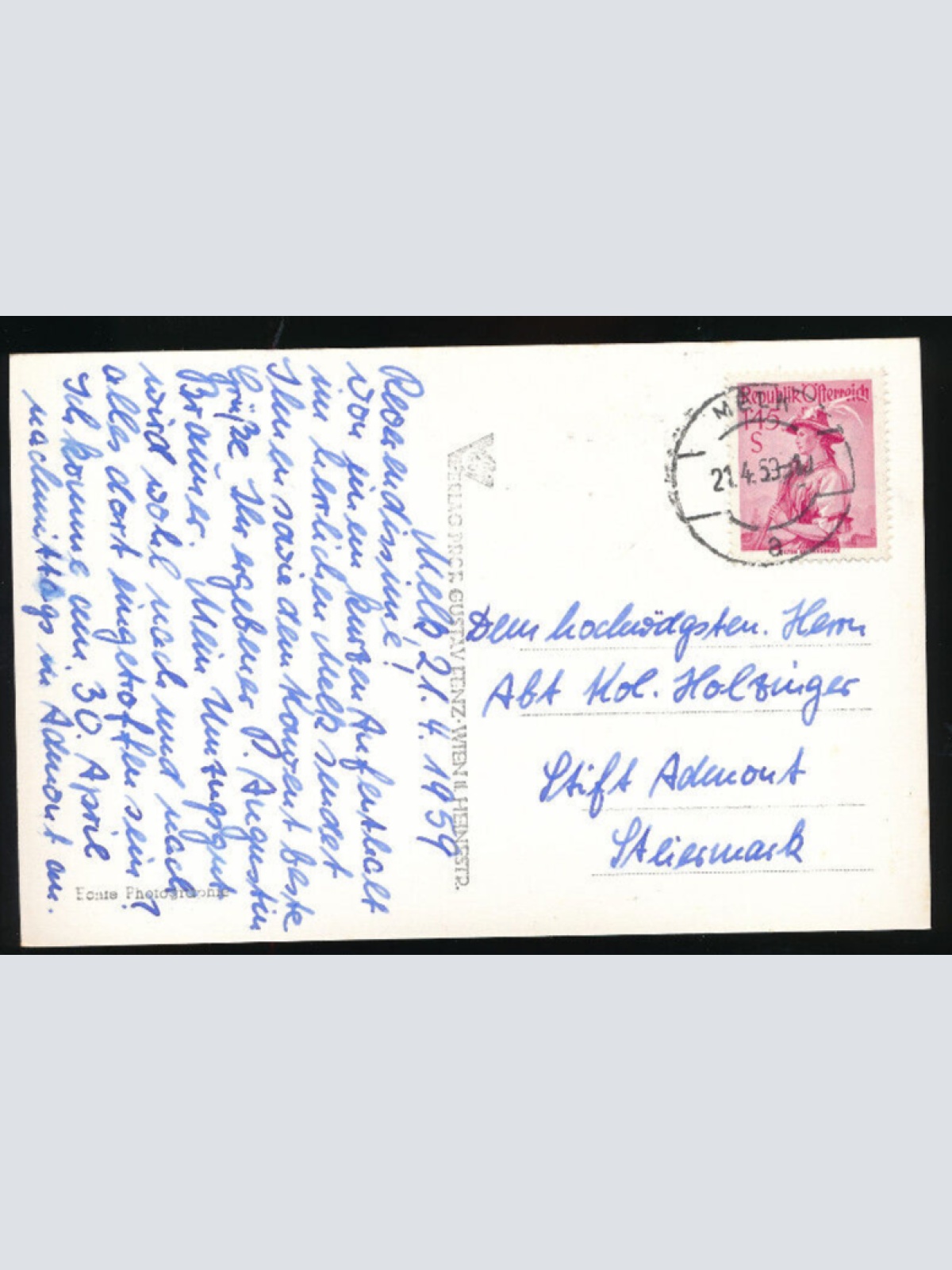 AK aus Melk an der Donau Niederösterreich (2525)