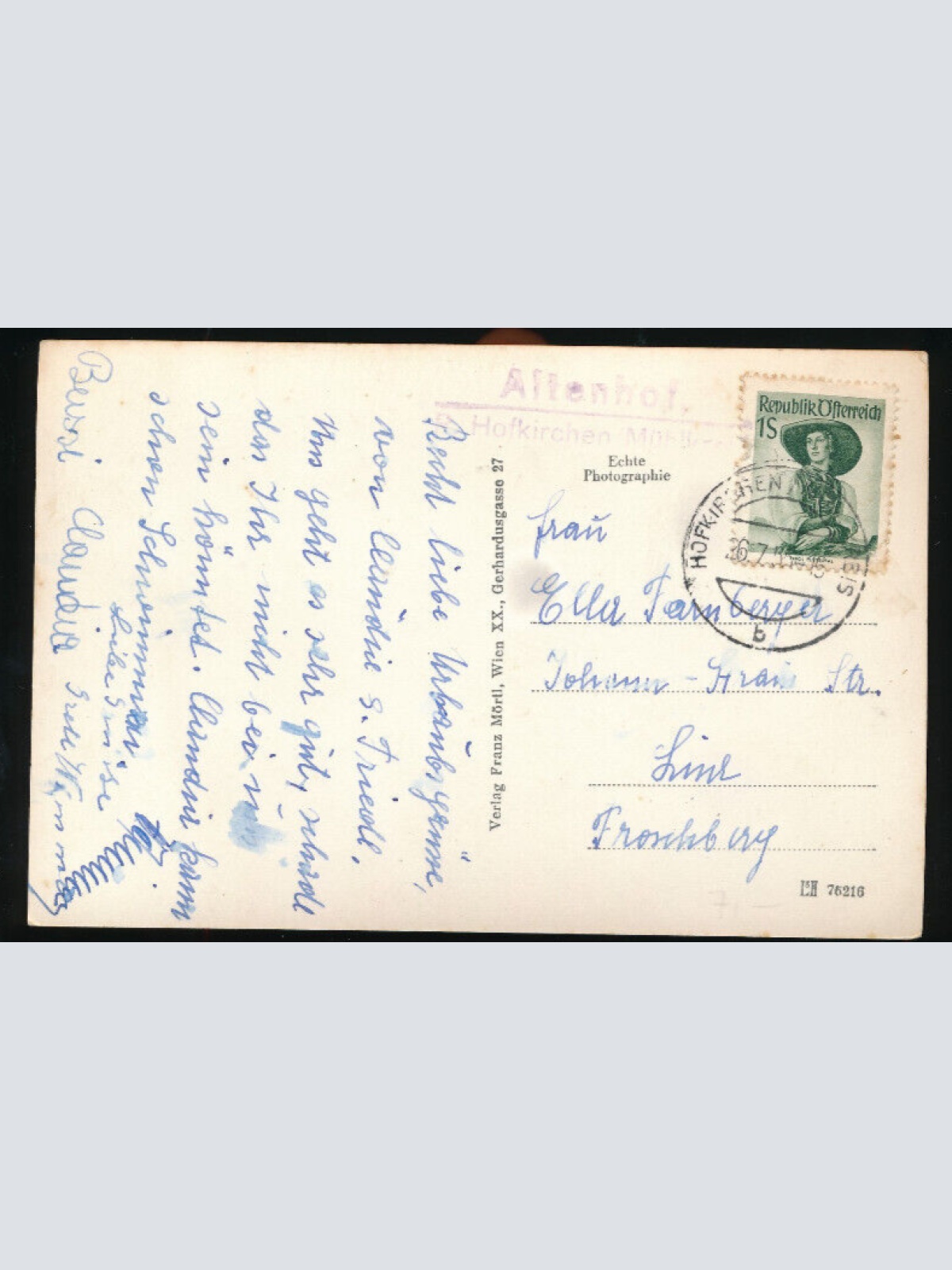 AK aus Altenhof im Mühlkreis Mehrbildkarte Oberösterreich (2647)