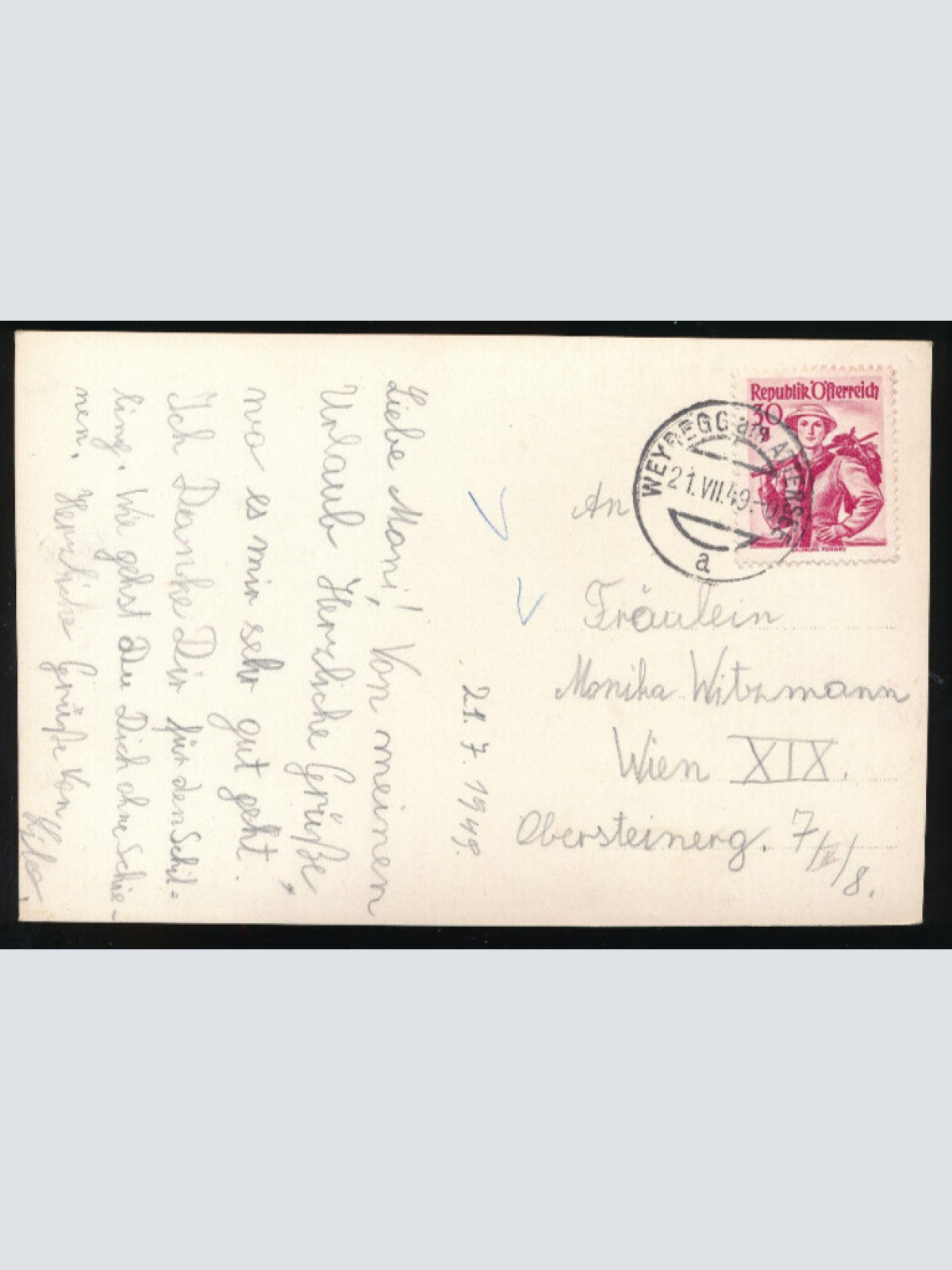 AK aus Weyregg am Attersee Oberösterreich (2900)