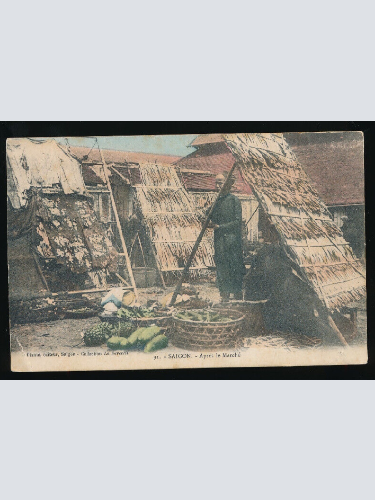 AK aus Saigon - Ho-Chi-Minh-Stadt Vietnam (2888)