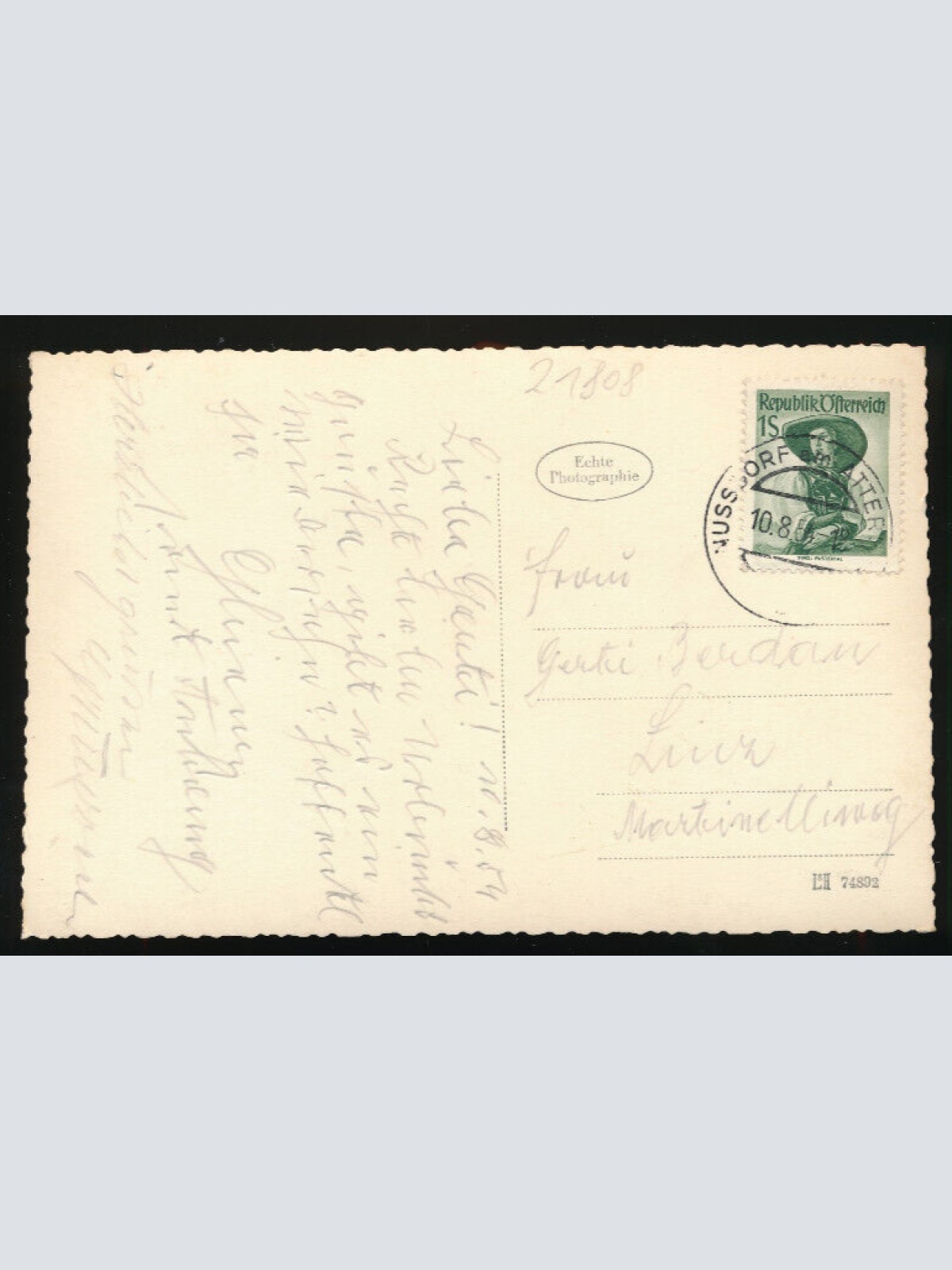 AK aus Nußdorf am Attersee Oberösterreich (2903)