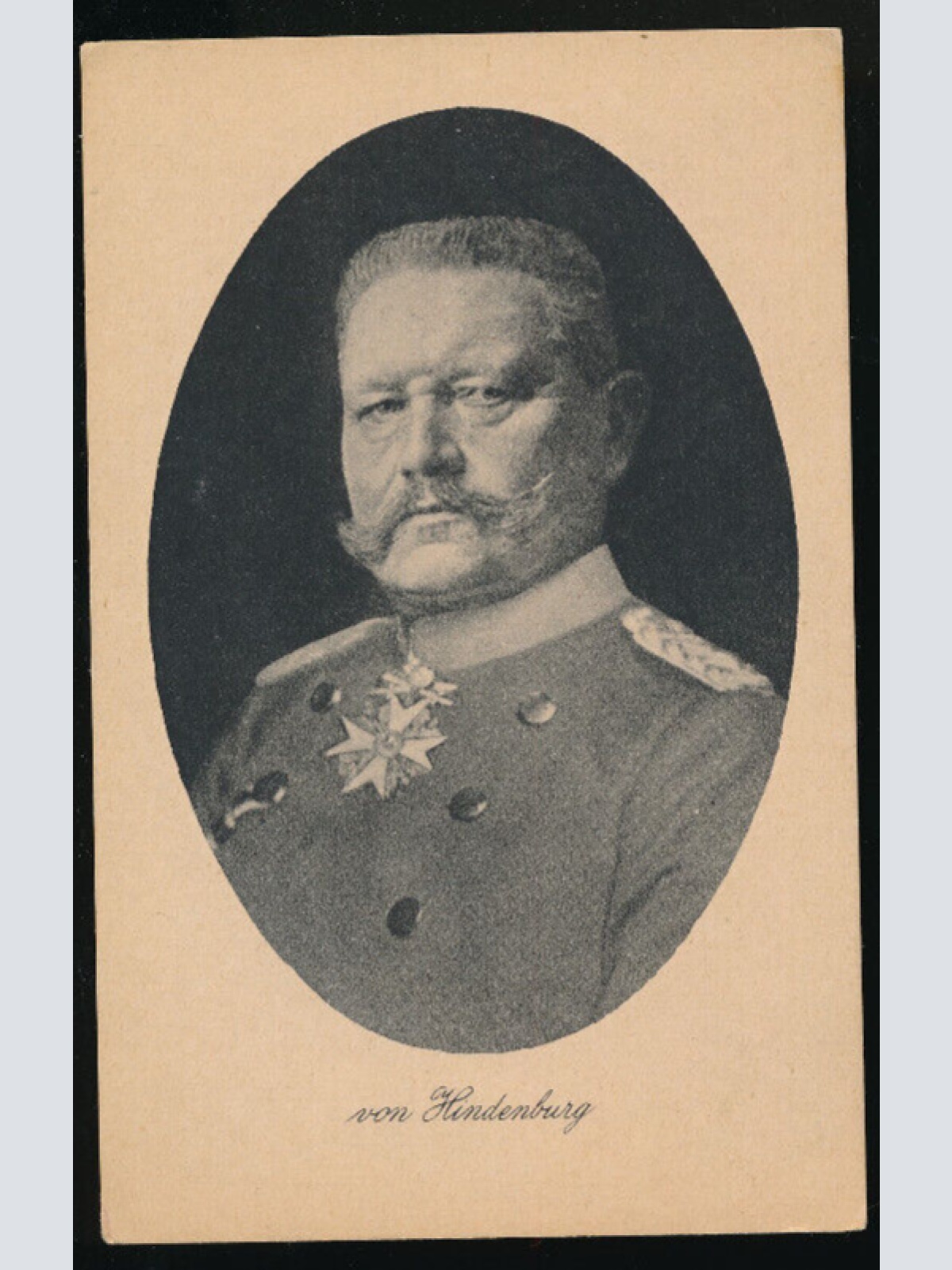 AK von Hindenburg Deutscher Generalfeldmarschall 1.Wk (2573)