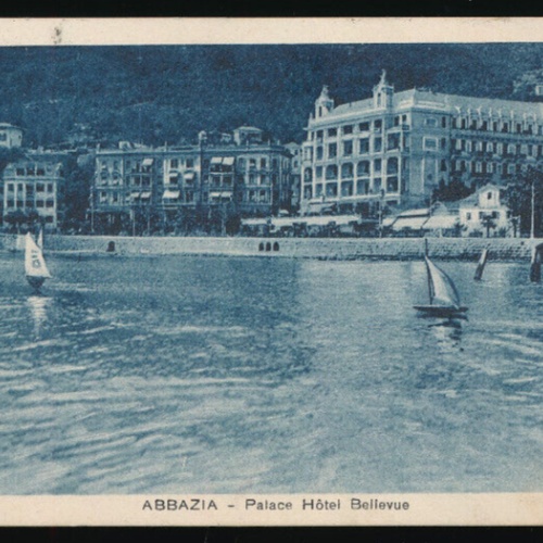 AK aus Abbazia Palace Hotel Bellevue Kroatien (3242)