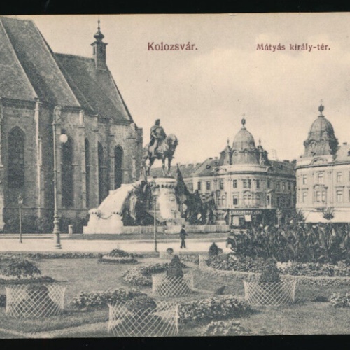 AK aus Kolozsvar Matyas kiraly - ter Rumänien (3236)