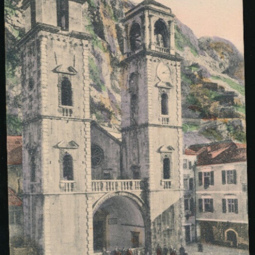 AK aus Cattaro Domkirche Montenegro (3273)