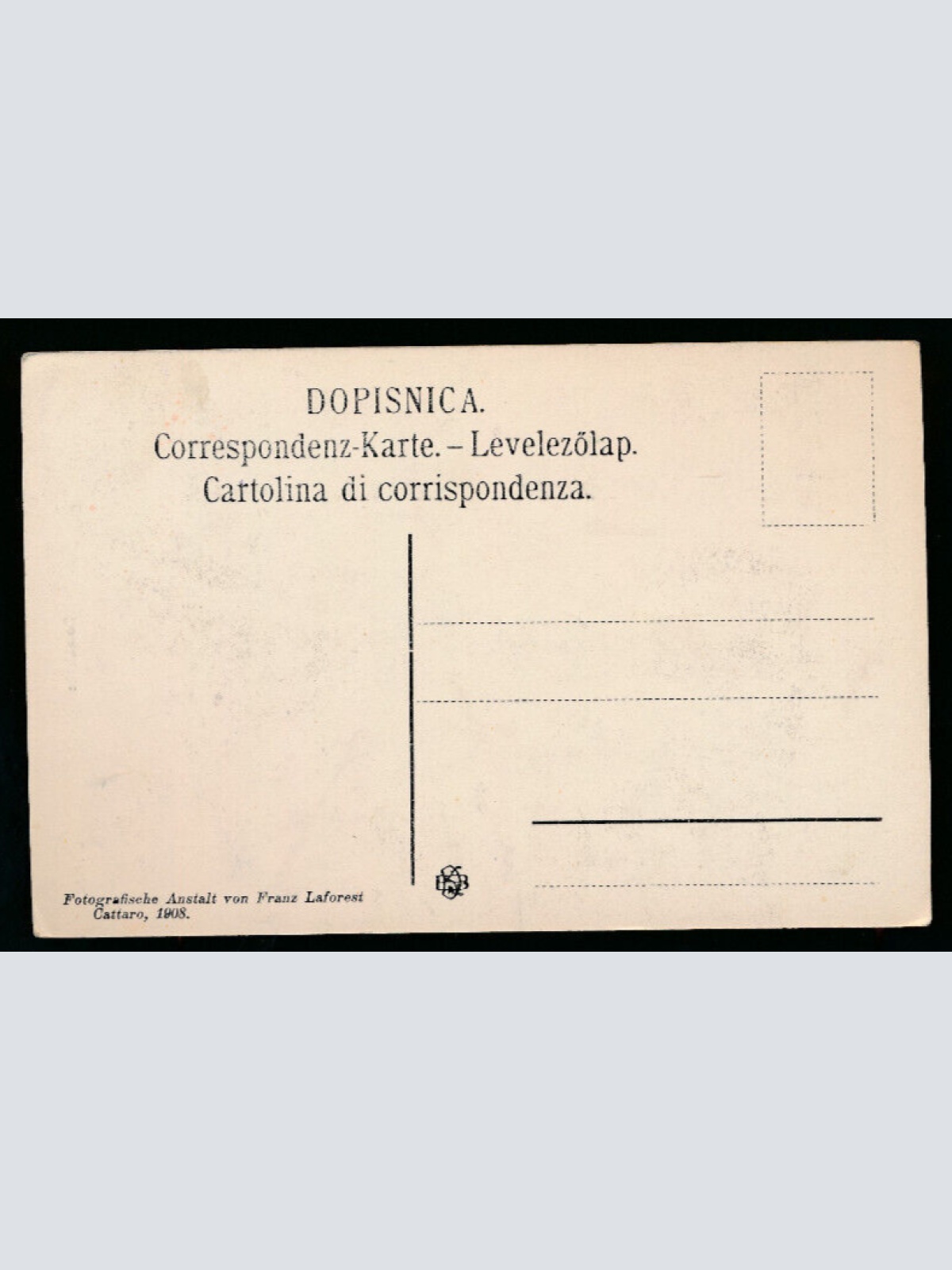 AK aus Cattaro Domkirche Montenegro (3273)