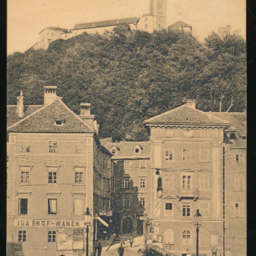 AK aus Ljubljana - Laibach Pod tranco Slowenien (3251)